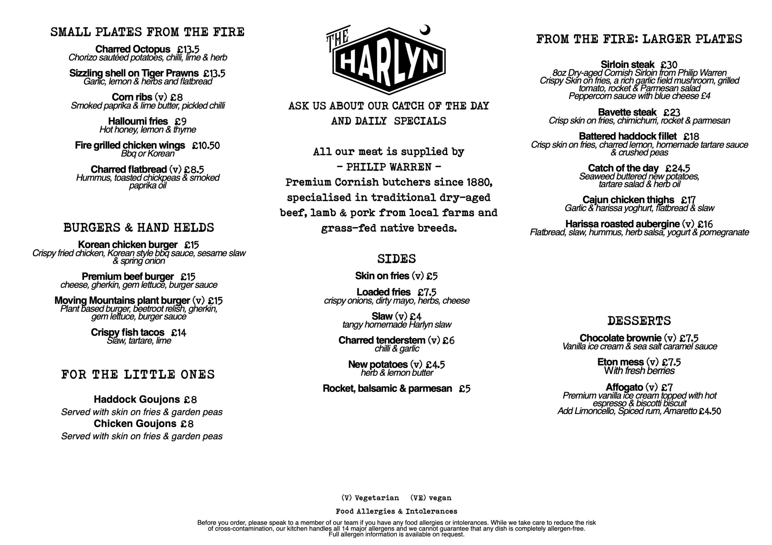 menu-summer-2026 Summer menu 2026
